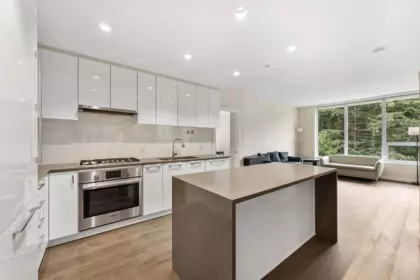 Kitchen Island Photo of 1107 3487 Binning Road, Vancouver, BC