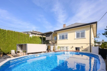 Aerial View of 8013 17th Avenue, Burnaby, BC