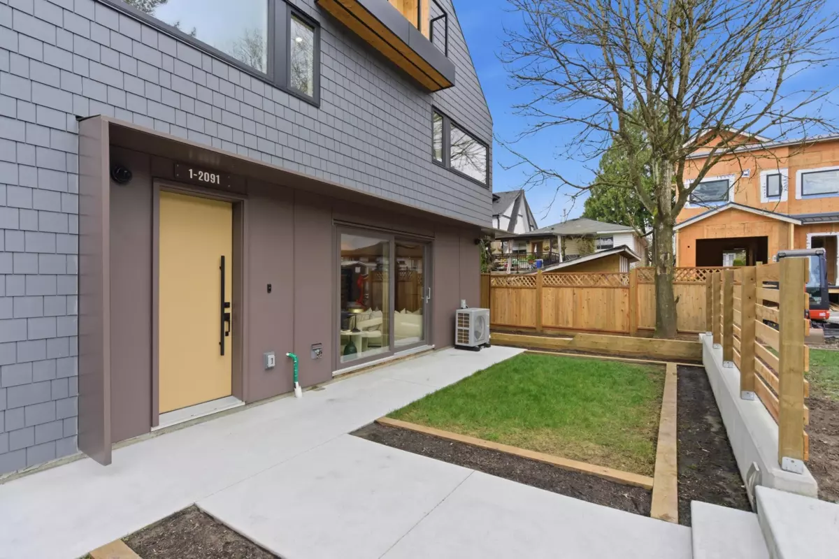 Exterior Rear Photo of 1 2091 E 20th Avenue, Vancouver, BC