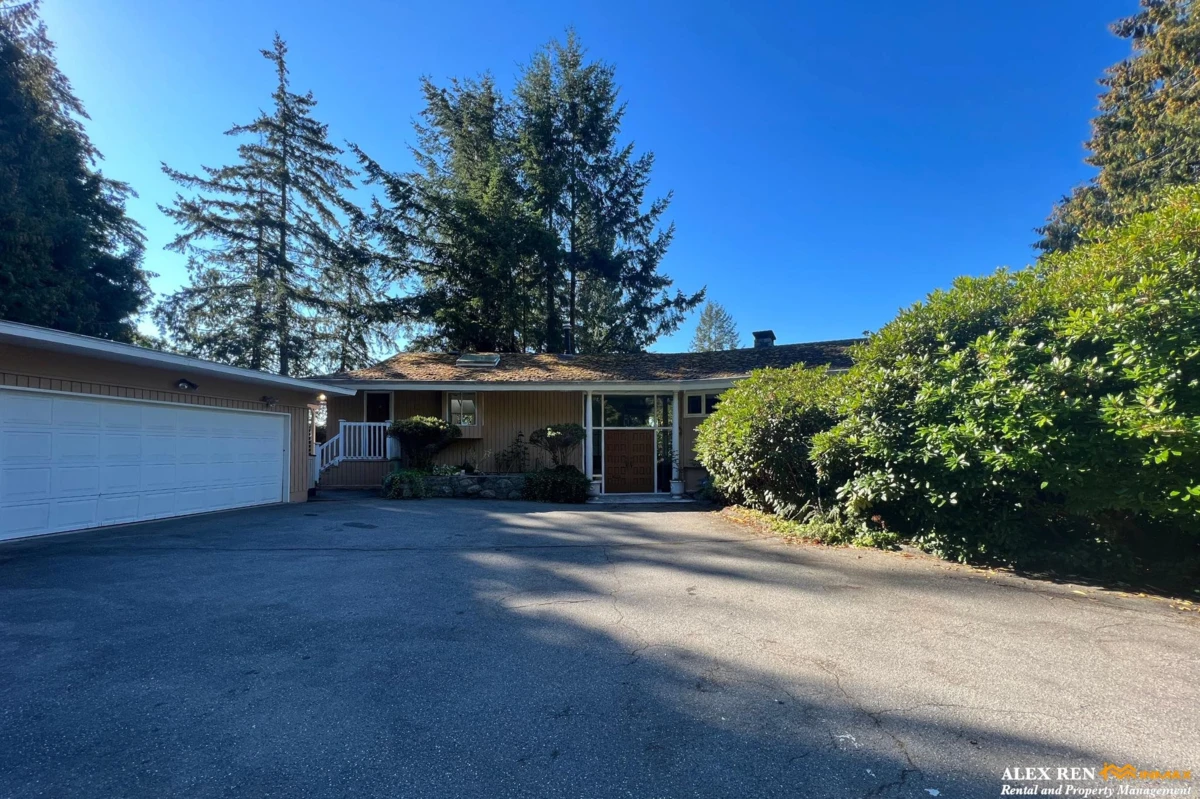Exterior Rear Photo of 4408 Woodpark Road, West Vancouver, BC