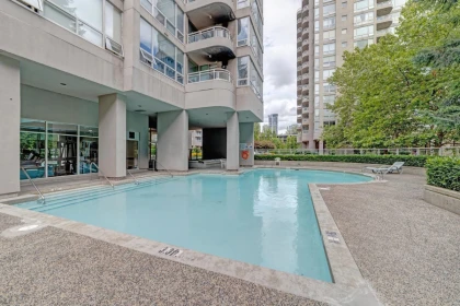 Aerial View of 402 9603 Manchester Drive, Burnaby, BC