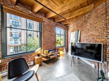 Aerial View of 321 55 E Cordova Street, Vancouver, BC