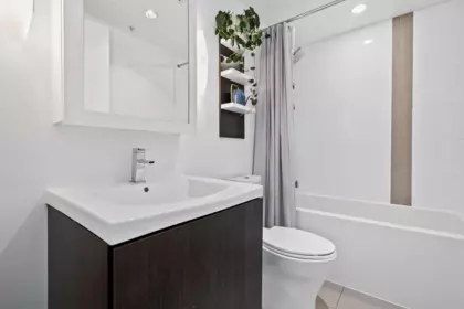 Basement Recreation Room Photo of 503 1775 Quebec Street, Vancouver, BC