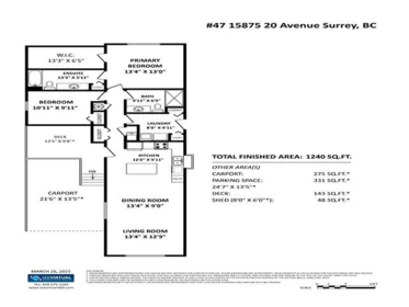 Laundry Room Photo of 47 15875 20th Avenue, Surrey, BC