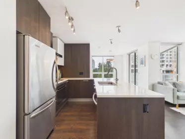 Kitchen Photo of 805 3007 Glen Drive, Coquitlam, BC