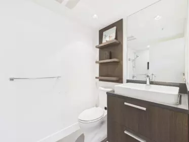 Powder Room Photo of 805 3007 Glen Drive, Coquitlam, BC