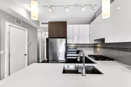 Kitchen Island Photo of 531 5399 Cedarbridge Way, Richmond, BC