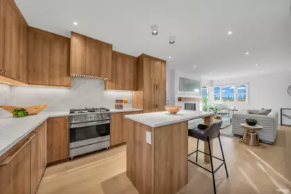 Kitchen Island Photo of 103 1125 Cartier Avenue, Coquitlam, BC