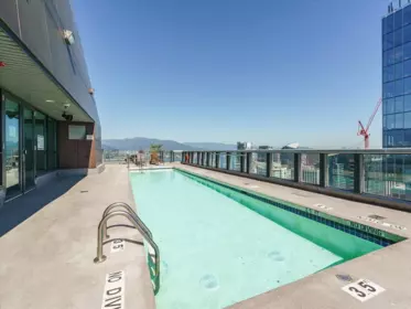 Swimming Pool Photo of 3301 1189 Melville Street, Vancouver, BC