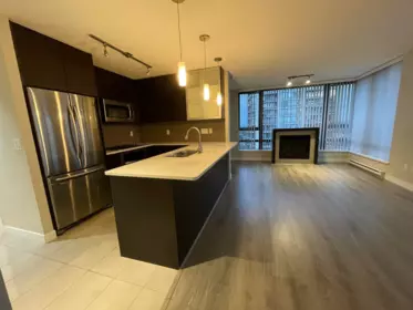 Kitchen Island Photo of 2206 7325 Arcola Street, Burnaby, BC