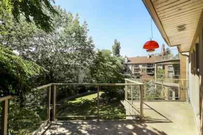 Outdoor Deck Photo of 308 1929 154 Street, Surrey, BC