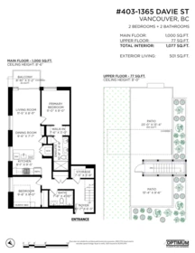 Garage Interior Photo of 403 1365 Davie Street, Vancouver, BC