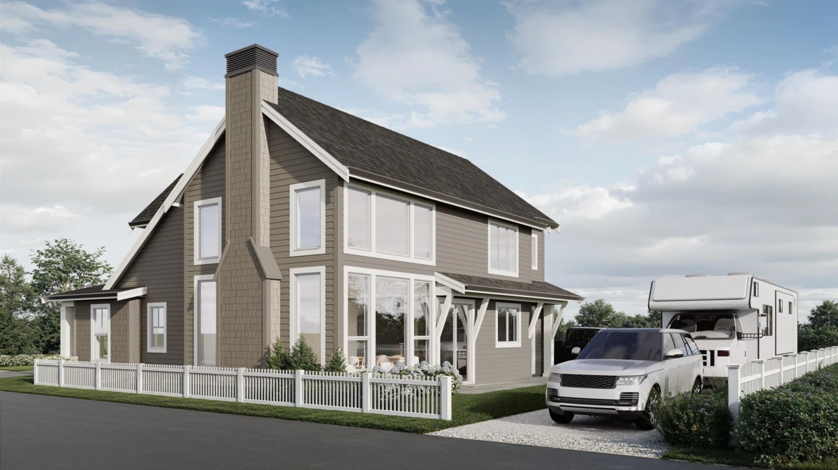 Exterior Rear Photo of 103 46211 Promontory Road, Chilliwack, BC