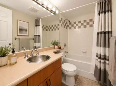 Powder Room Photo of TH3 63 Keefer Place, Vancouver, BC