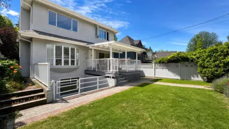 Aerial View of 3713 W 31st Avenue, Vancouver, BC