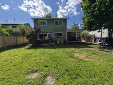 Aerial View of 4846 200 Street, Langley, BC
