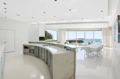 Aerial View of 5210 Marine Drive, West Vancouver, BC