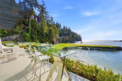 Backyard Photo of 5210 Marine Drive, West Vancouver, BC