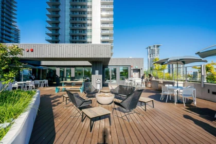 Backyard Photo of 1510 3833 Evergreen Place, Burnaby, BC
