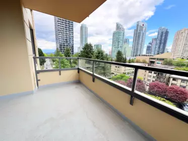Aerial View of 602 4333 Central Boulevard, Burnaby, BC
