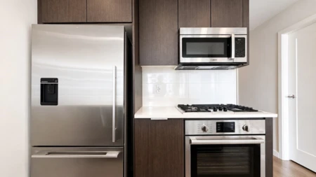 Kitchen Island Photo of 706 3333 Sexsmith Road, Richmond, BC