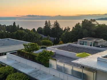 Aerial View of 602 6080 Iona Drive, Vancouver, BC