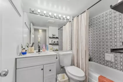 Powder Room Photo of 203 5555 Victoria Drive, Vancouver, BC