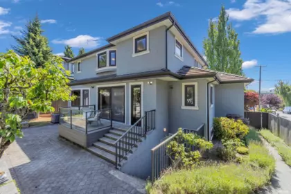 Aerial View of 3491 W 40th Avenue, Vancouver, BC