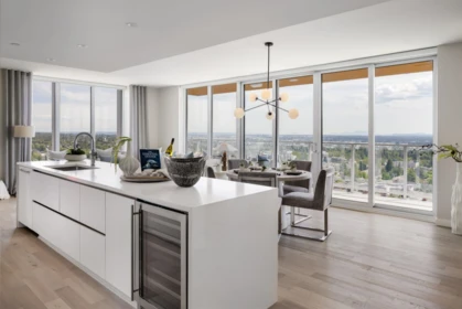 Kitchen Island Photo of 2302 485 W 42nd Avenue, Vancouver, BC