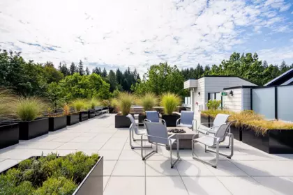 Aerial View of 503 150 James Road, Port Moody, BC