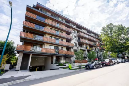 Exterior Rear Photo of 503 150 James Road, Port Moody, BC