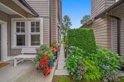 Aerial View of 28 19452 Fraser Way, Pitt Meadows, BC