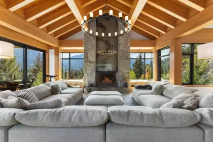 Exterior Rear Photo of 7465 Treetop Lane, Whistler, BC