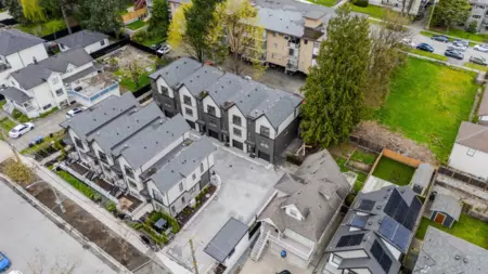 Aerial View of 8 339 Keary Street, New Westminster, BC