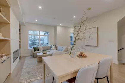 Living Room Photo of 8 339 Keary Street, New Westminster, BC
