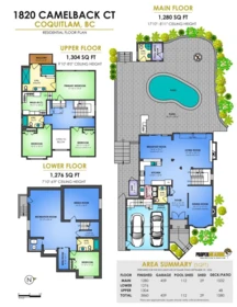 Playground / Recreational Area Near 1820 Camelback Court, Coquitlam, BC