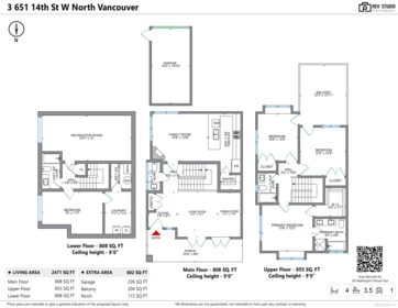 3 651 W 14th Street, North Vancouver, BC, North Vancouver — Half Duplex for sale