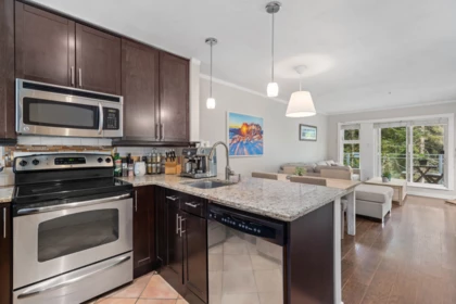 Kitchen Photo of 24 2211 Marmot Place, Whistler, BC