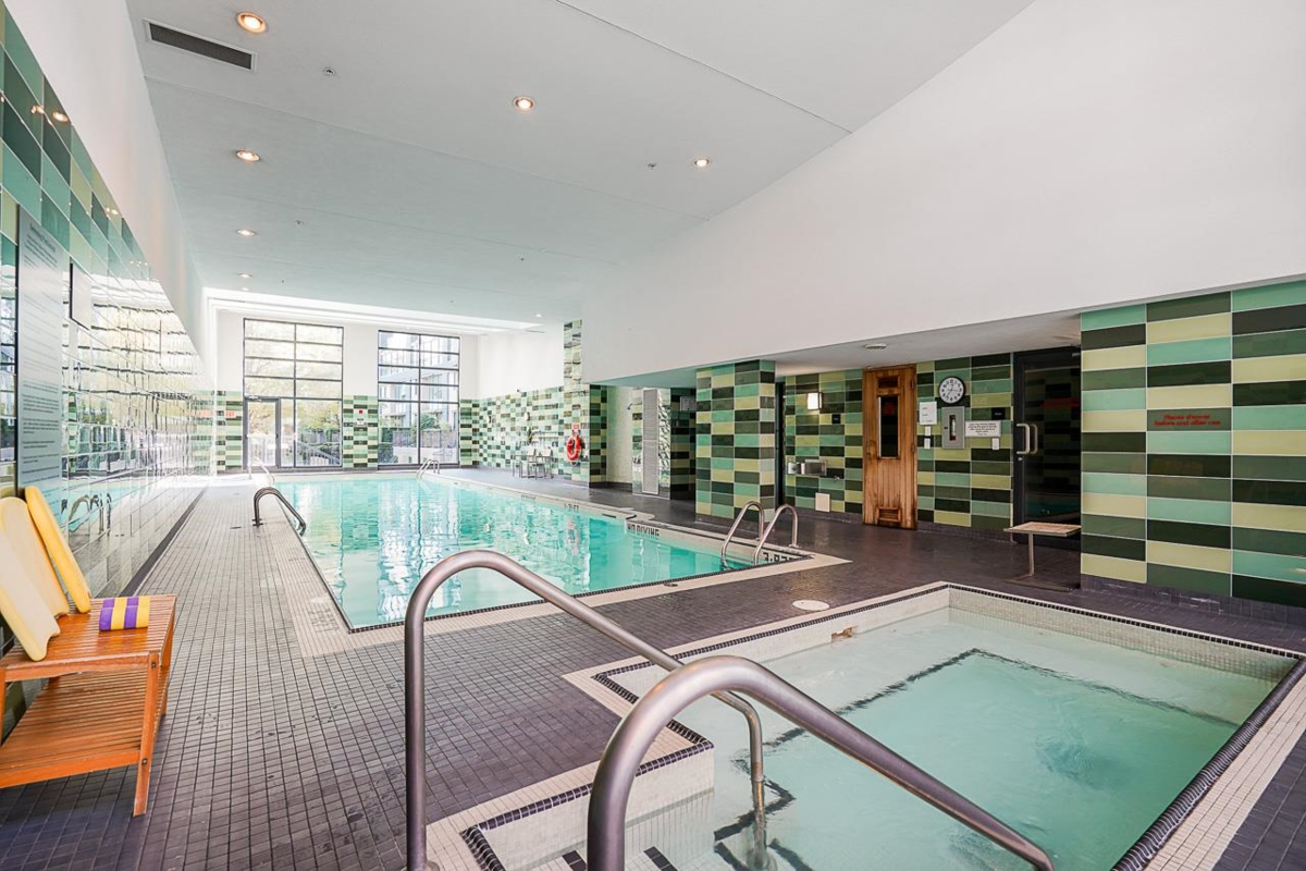 Aerial View of 1207 33 Smithe Street, Vancouver, BC