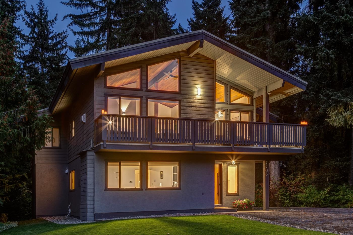 Exterior Rear Photo of 7206 Fitzsimmons North Road, Whistler, BC