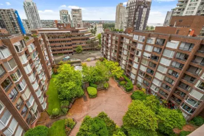 Exterior Rear Photo of 707 950 Drake Street, Vancouver, BC
