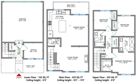 16 16561 17a Avenue, Surrey, BC, Surrey — Townhouse for sale