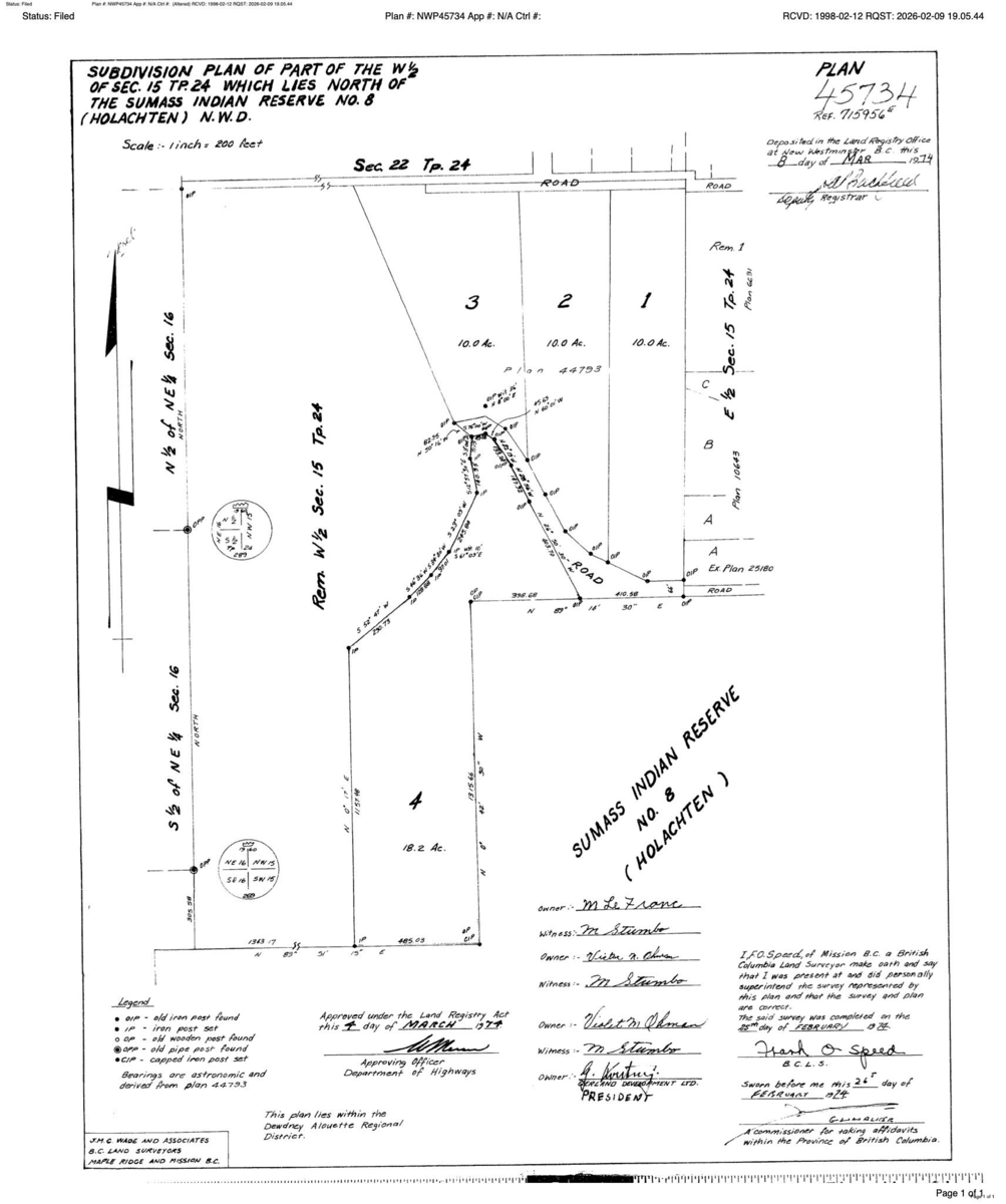 Office / Den Photo of LT.4 Ohman Road, Mission, BC