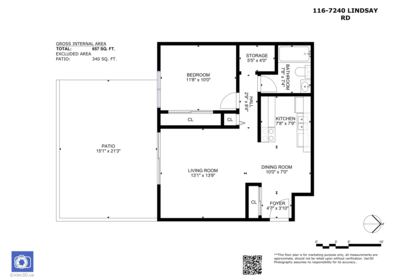 Office / Den Photo of 116 7240 Lindsay Road, Richmond, BC