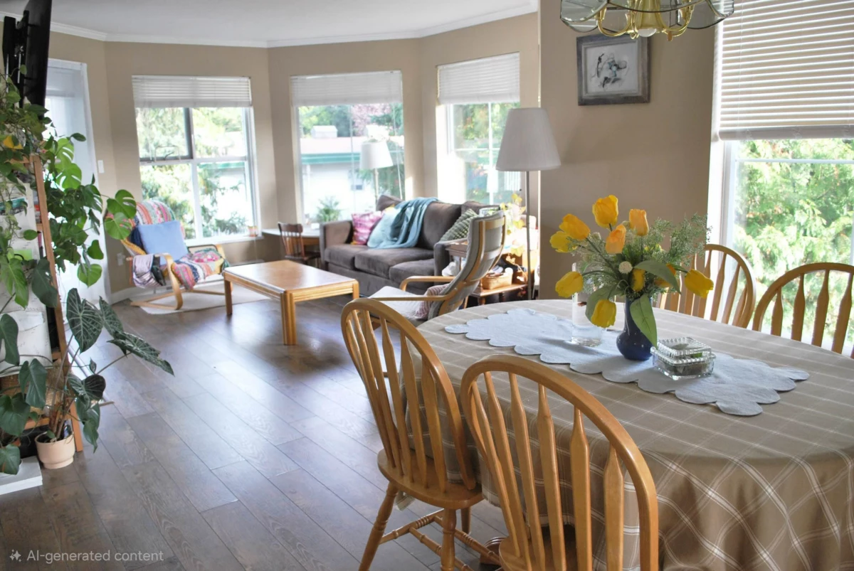 Living Room Photo of 306 15160 108 Avenue, Surrey, BC