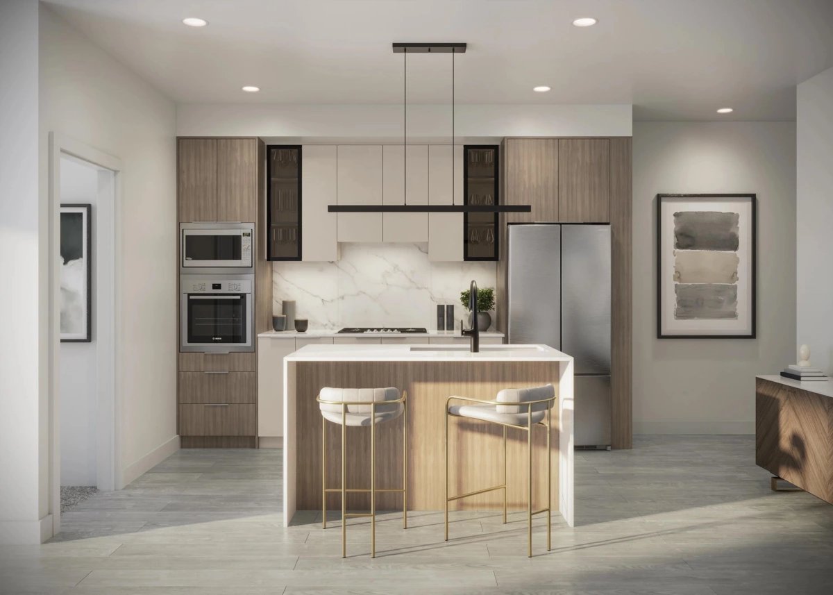 Living Room Photo of 309-B 5937 144 Street, Surrey, BC