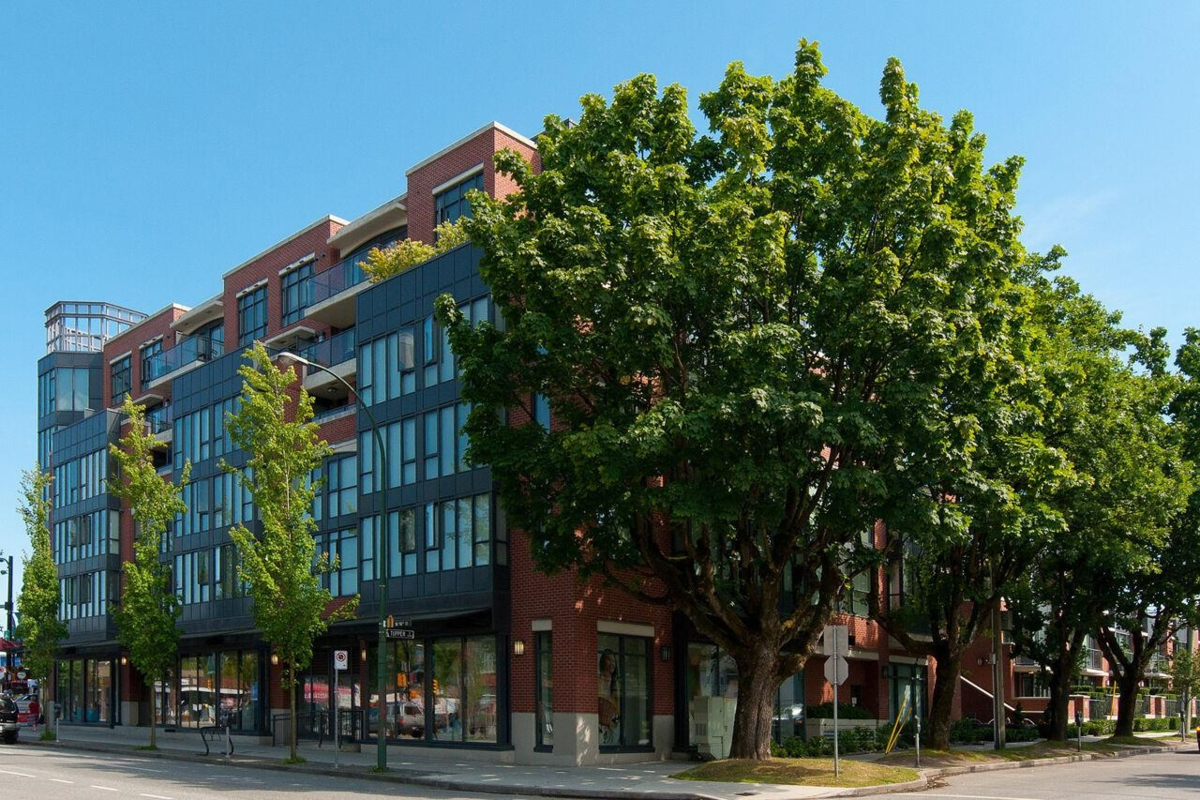 Exterior Front Photo of 206 3228 Tupper Street, Vancouver, BC