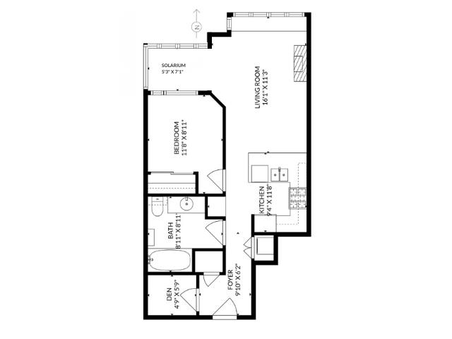 Hallway Photo of 206 3228 Tupper Street, Vancouver, BC