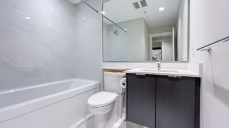 Guest Bathroom Photo of 115 9233 Odlin Road, Richmond, BC