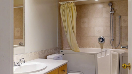 Basement Recreation Room Photo of 125 5711 Ebbtide Street, Sechelt, BC